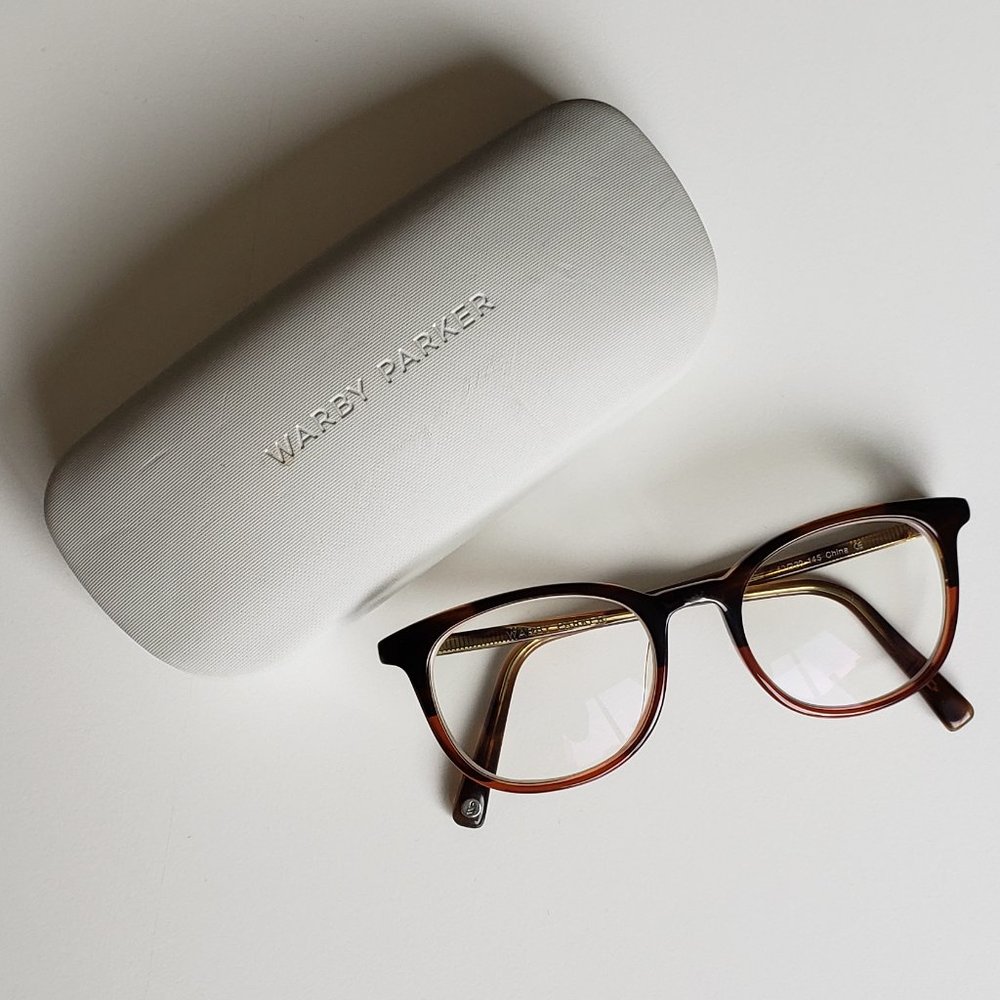 WARBY PARKER Durand Glasses w/ Original Case